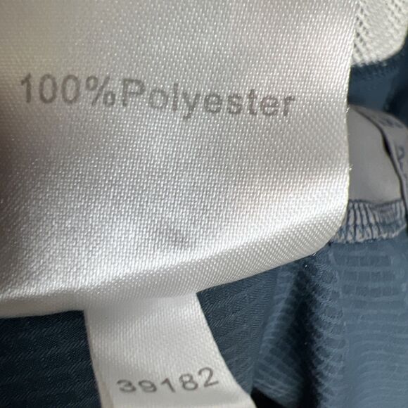 SIMMS Fishing Shirt Men's XL Teal Blue Long Sleeve Vented Snap Outdoor Pockets - Picture 12 of 12